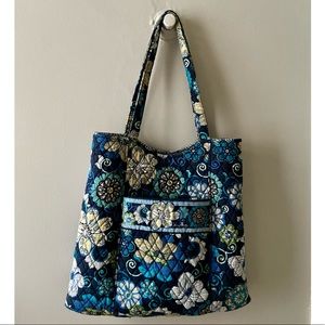 Vera Bradley Mod Floral Blue Tote